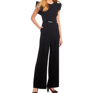 Calvin Klein Women’s Flutter-Sleeve Jumpsuit